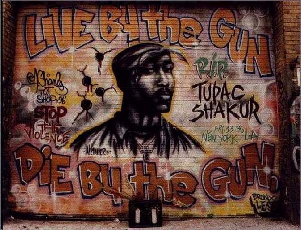 Tupac Graffiti